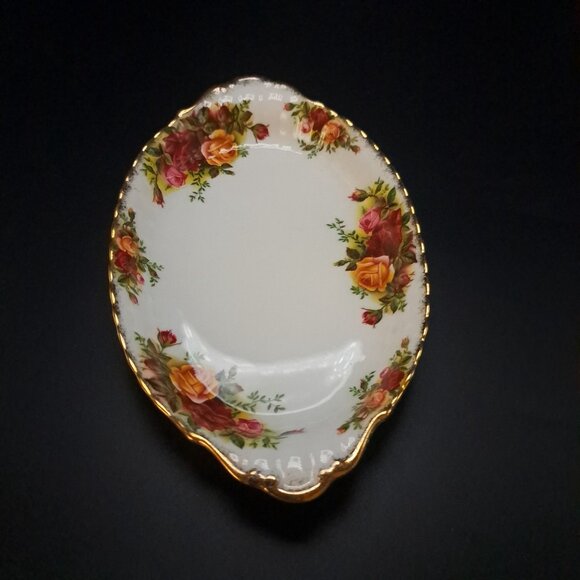 Royal Albert Old Country Roses Bone China Tray 10" Floral Design - Picture 2 of 6
